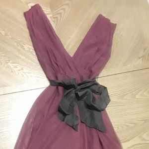 Moulinette Seours Maroon Cocktail Dress Size 4